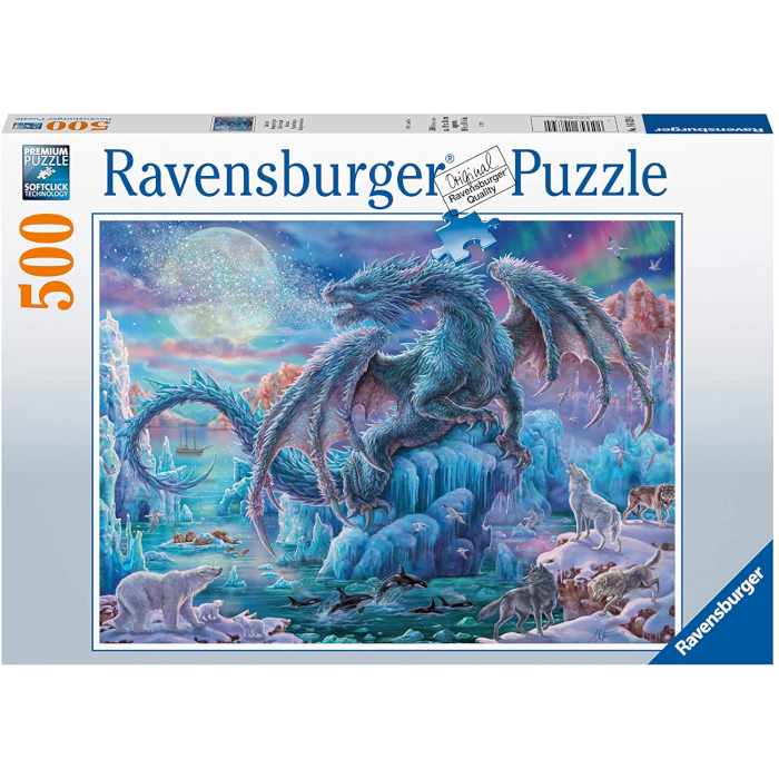 Ravensburger PUZZLES Mystical Dragons 500pc puzzle