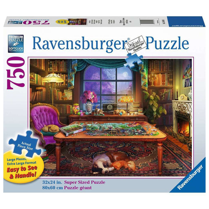Ravensburger Puzzles Puzzler's Place  750pc large format puzzle