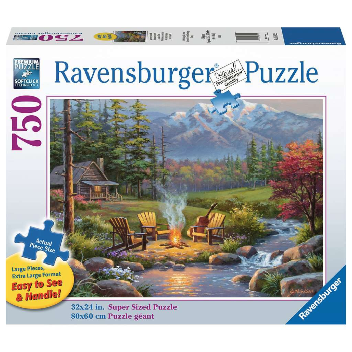 Ravensburger PUZZLES Riverside Livingroom 750pc large format