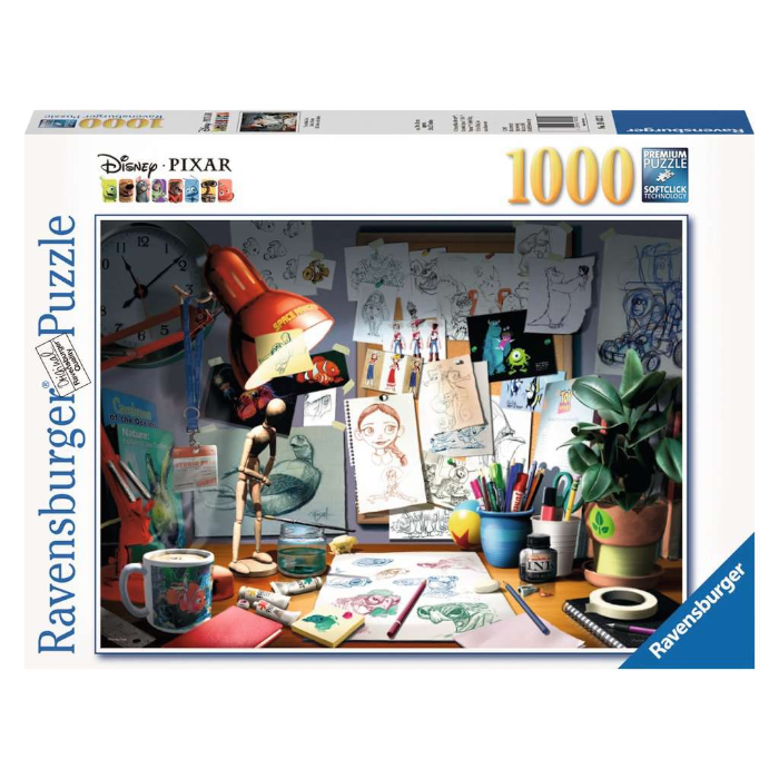 Ravensburger PUZZLES The Artist's Desk 1000 pc Puzzle