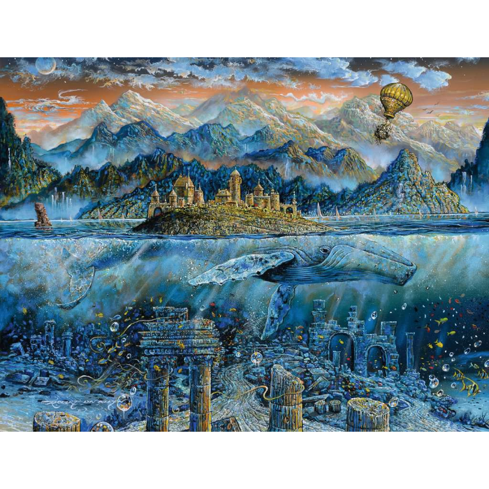 Ravensburger PUZZLES Wisdom Whale 2000pc puzzle