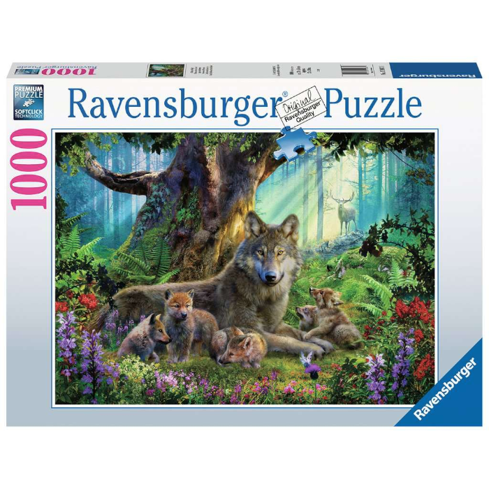 Wolves in the Forest  1000pc puzzle