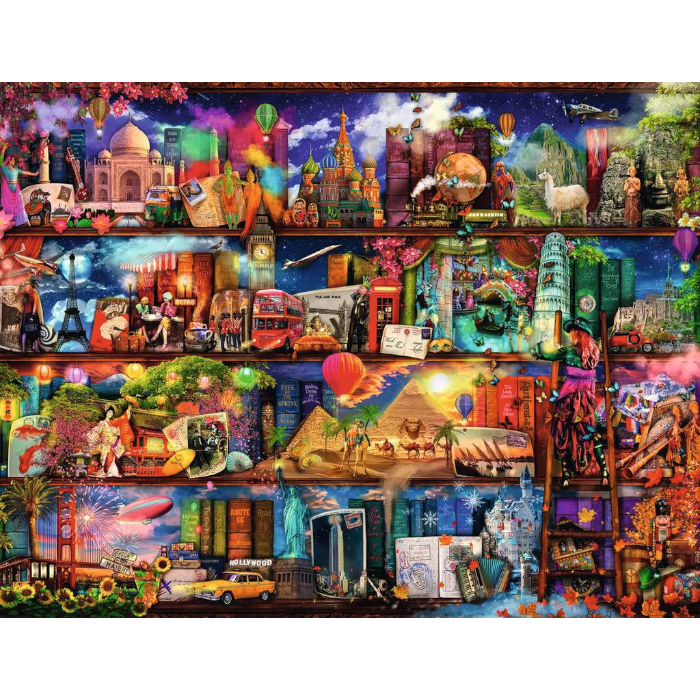 Ravensburger PUZZLES World of Books 2000 pc Puzzle