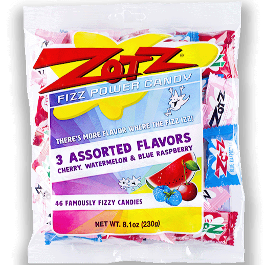Redstone Foods CANDY Assorted Zotz 46 count Bag