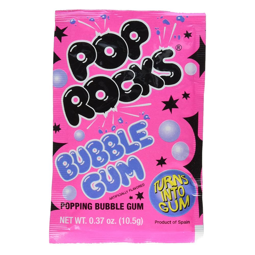 Redstone Foods CANDY Bubble Gum Pop Rocks Popping Candy