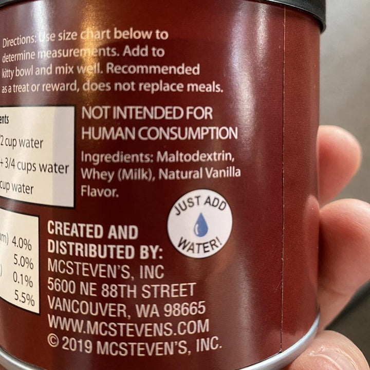 Redstone Foods Candy Cat Nog - Holiday drink for cats!