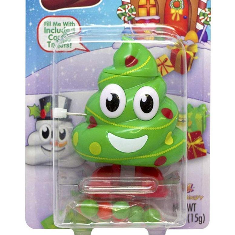 Redstone Foods CANDY Christmas Tree Oh Poop - Wind up Candy Pooper