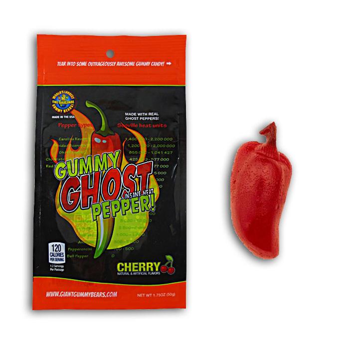 Redstone Foods CANDY Ghost Pepper Giant Gummy Hot Pepper