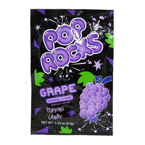 Redstone Foods CANDY Grape Pop Rocks Popping Candy