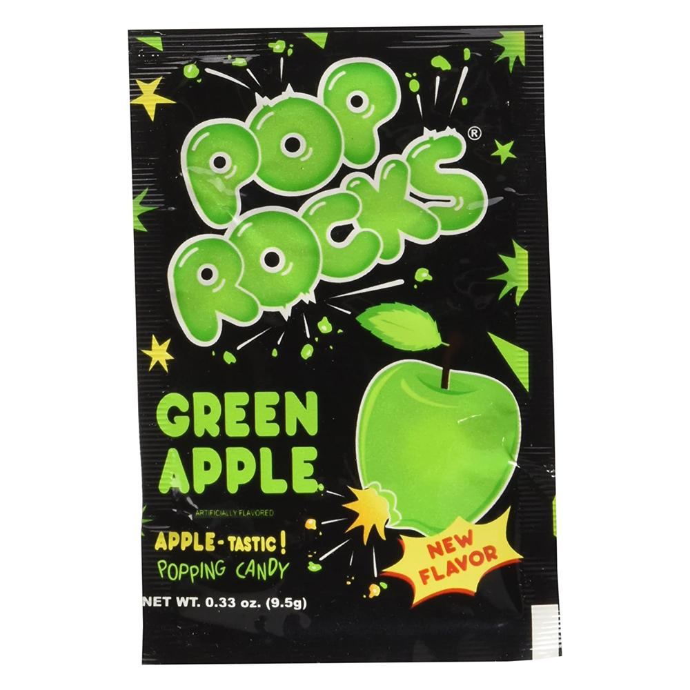 Redstone Foods CANDY Green Apple Pop Rocks Popping Candy