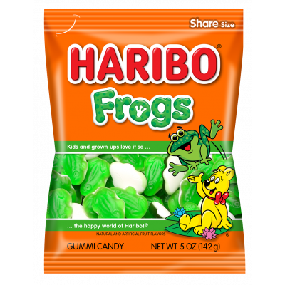 Redstone Foods CANDY Green Frogs Haribo Gummy Candy