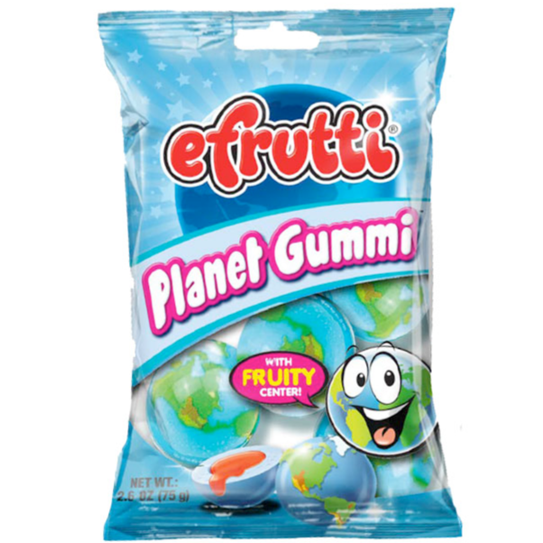 Redstone Foods Candy Gummi Planet Peg Bag