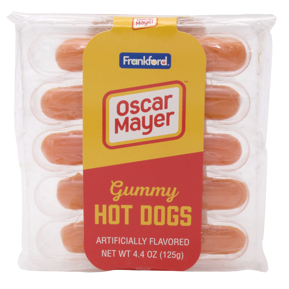 Redstone Foods Candy Gummy Kraft Oscar Mayer Hot Dogs