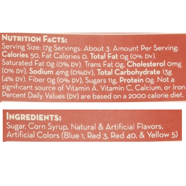 Redstone Foods Candy Hammond's Candy Coal Bag