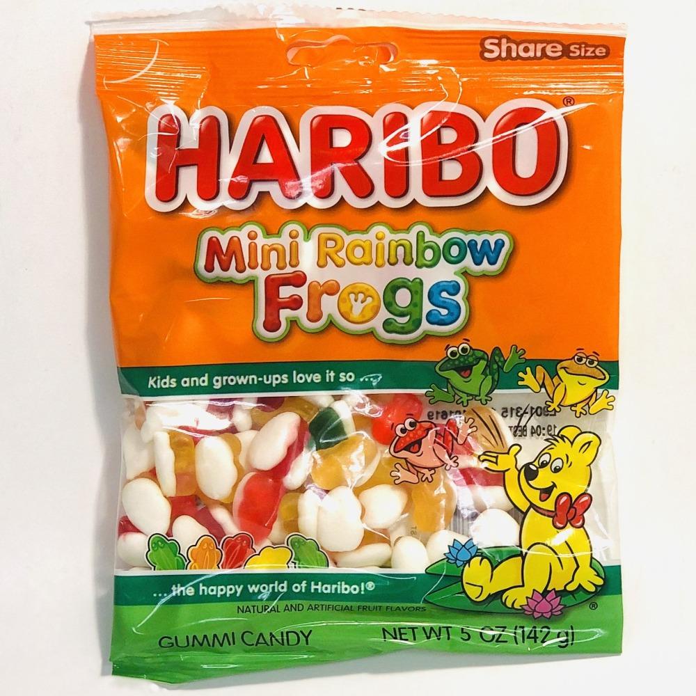 Redstone Foods CANDY Mini Rainbow Frogs Haribo Gummy Candy