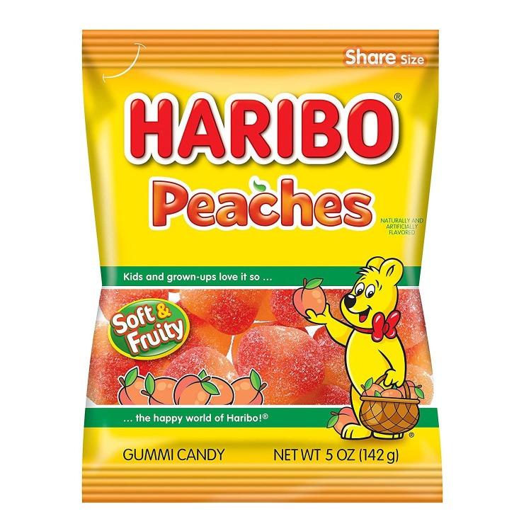 Redstone Foods CANDY Peaches Haribo Gummy Candy