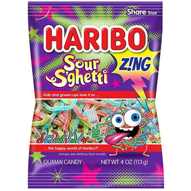 Redstone Foods CANDY Sour Spaghetti Haribo Gummy Candy