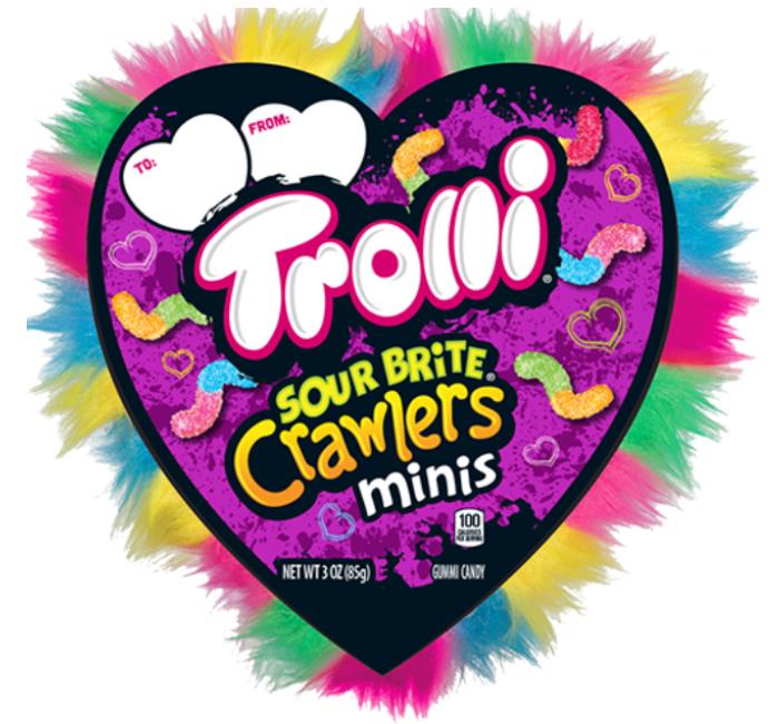 Redstone Foods Candy Trolli Heart Box - Sour Crawlers