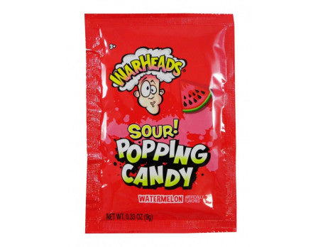 Redstone Foods CANDY Warheads Popping Candy Pouch