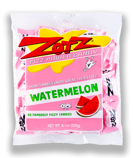 Redstone Foods CANDY Watermelon Zotz 46 count Bag