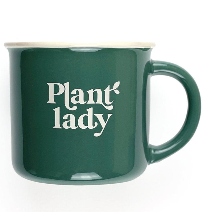 Ruff House Print Shop Journals & Notebooks Plant Lady Stoneware Coffee Mug
