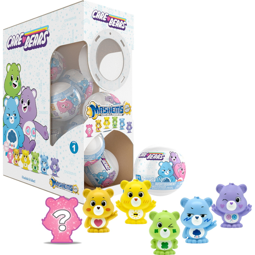 Schylling Arts & Crafts Care Bears Mash Ems - one blind capsule mash em