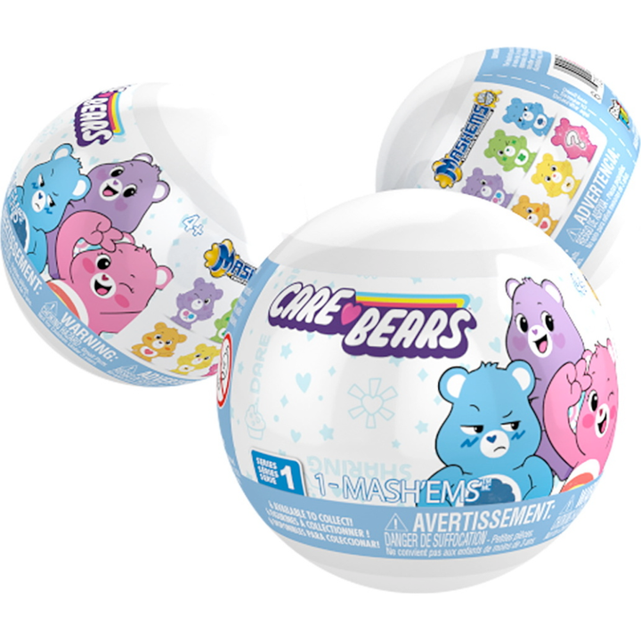 Schylling Arts & Crafts Care Bears Mash Ems - one blind capsule mash em