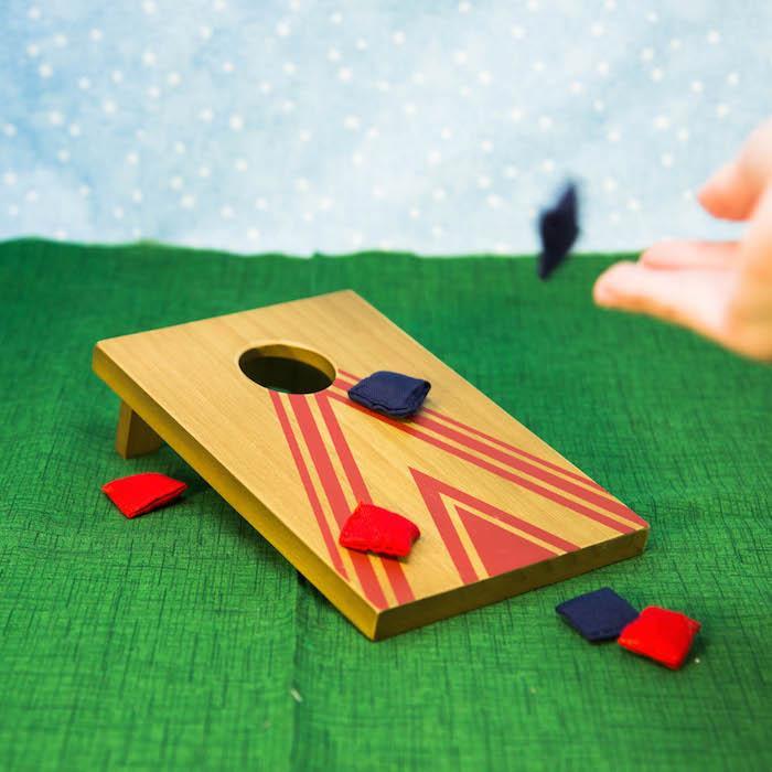 Schylling GAMES Table Top Corn Hole