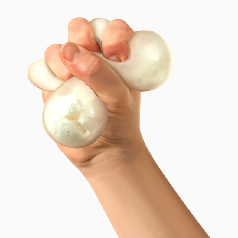 Schylling IMPULSE - IM Squishies Snow Ball Crunch - Crunchy Stress Ball