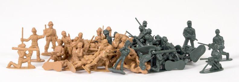 Schylling IMPULSE Retro Mini Soldier 60 Pack