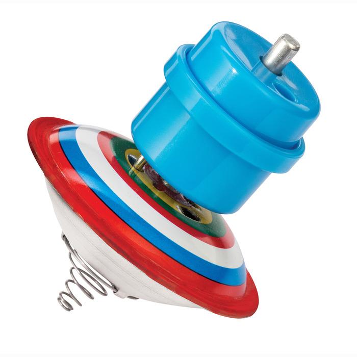 Schylling IMPULSE Retro Wind-up Bouncing Tin Top