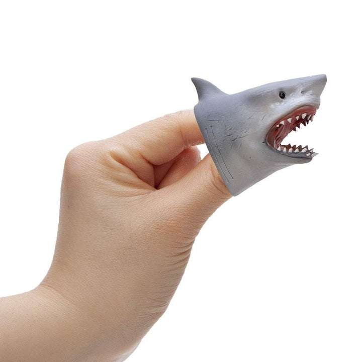 Schylling Toy Creative Shark Baby Finger Puppet