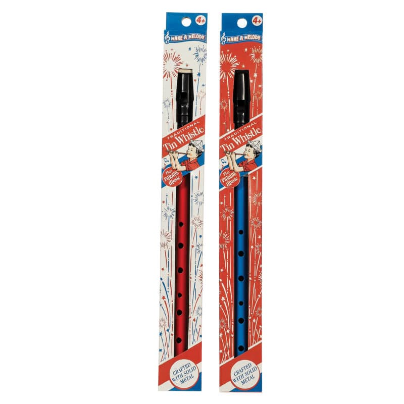 Schylling Toy Creative Traditional Tin Whistle - 1 pc