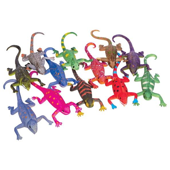 Schylling Toy Novelties Color-changing Chameleon 5" L