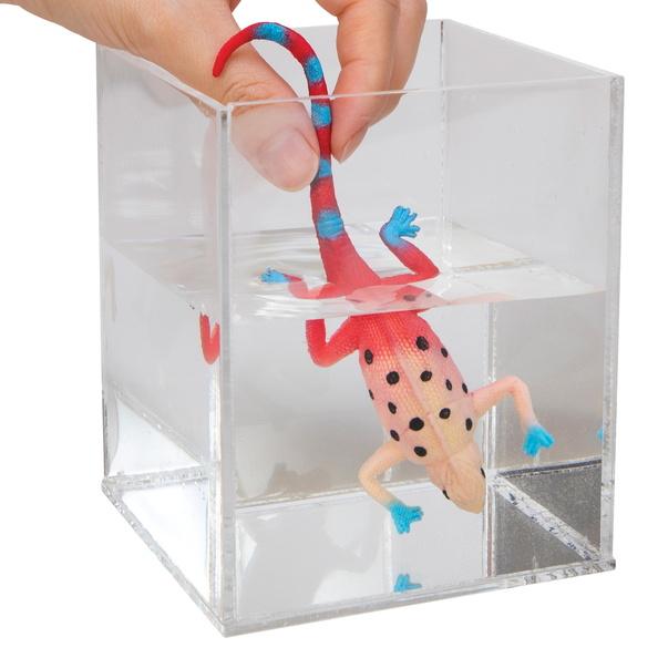 Schylling Toy Novelties Color-changing Chameleon 5" L