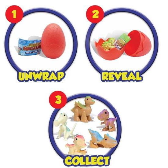 Schylling Toy Novelties Junior Megasaur Mystery Dinosaur Egg - 1 egg