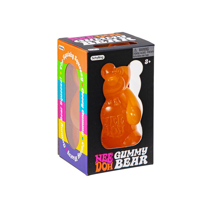 Schylling Toy Novelties Nee Doh Gummy Bear - 1 random color