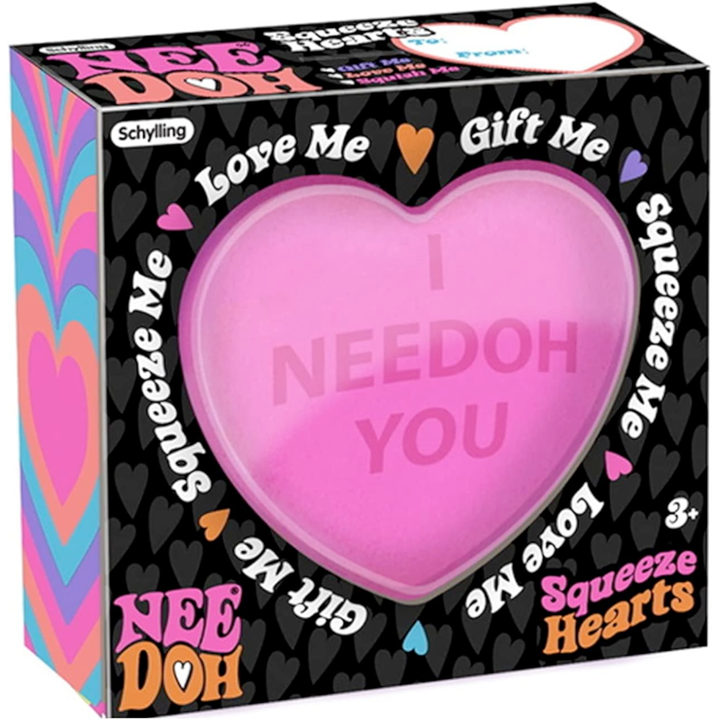 Schylling Toy Novelties NeeDoh Heart Squeeze