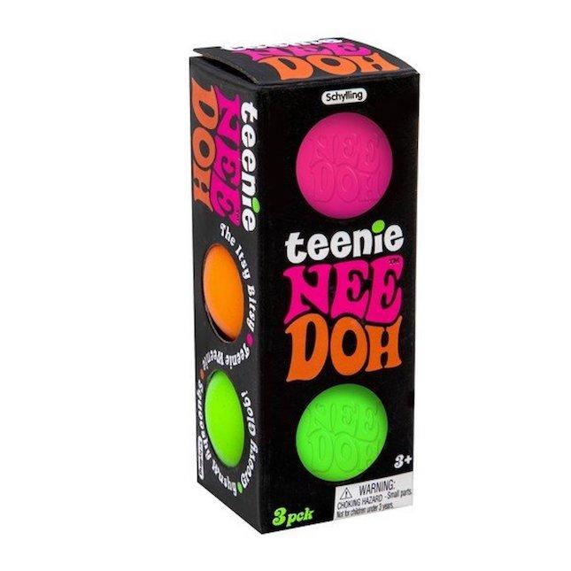 Schylling Toy Novelties Teenie Nee Doh - Set of 3