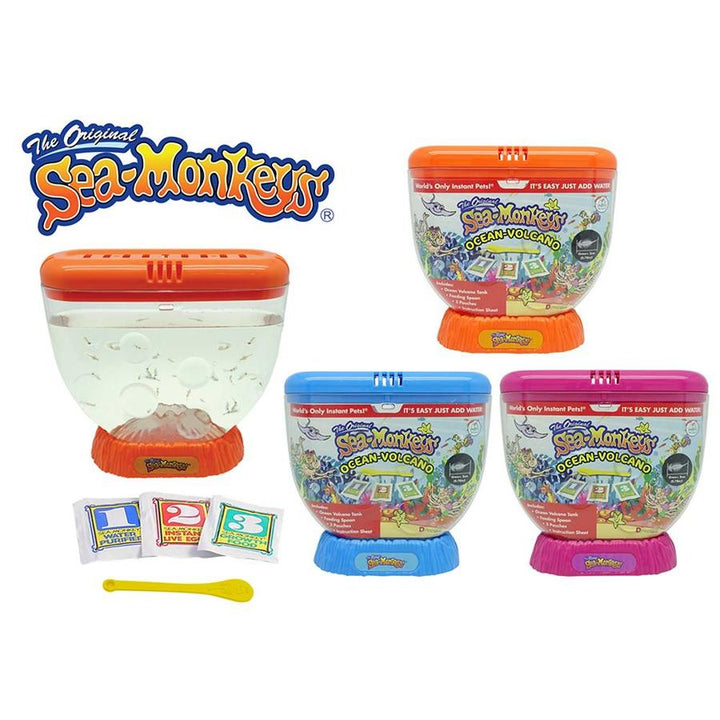 Schylling Toy Science Sea-Monkeys Ocean Volcano