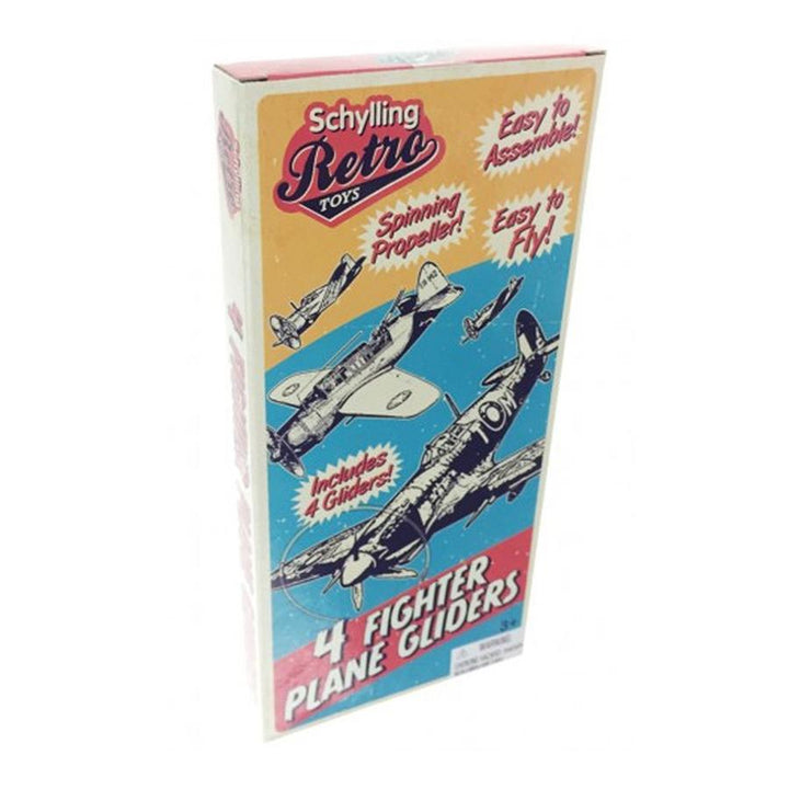 Schylling Toy Vehicles & - Construction Retro Glider 4 Pack
