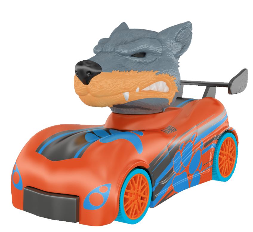 SD Toyz / Skullduggery Toy Vehicles & - Construction Knuckle-Headz Pull back Race Car- one random style