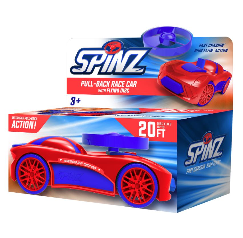 SD Toyz / Skullduggery Toy Vehicles & - Construction Spinz Pull back Race Car