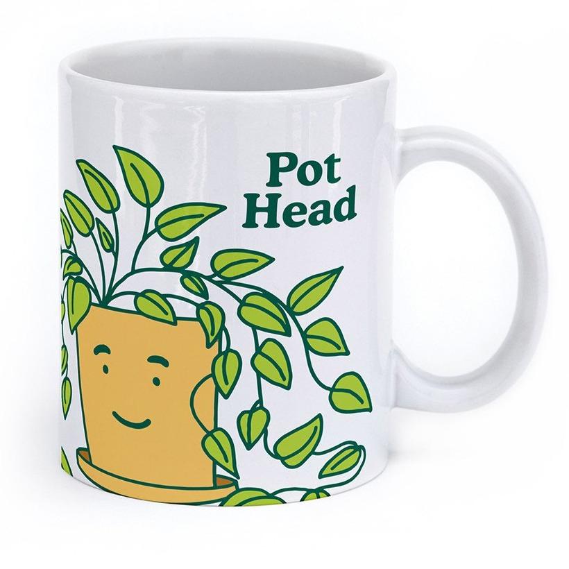Seltzer Drinkware & Mugs Pot Head Mug