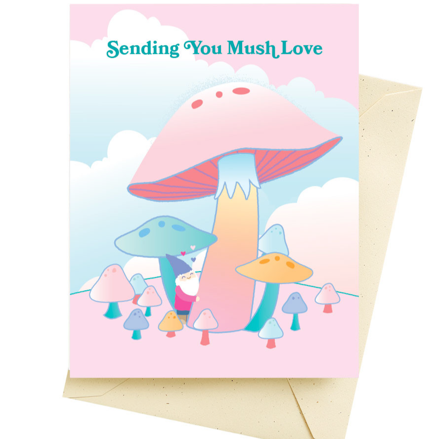 Seltzer Greeting Cards Sending you Mush Love