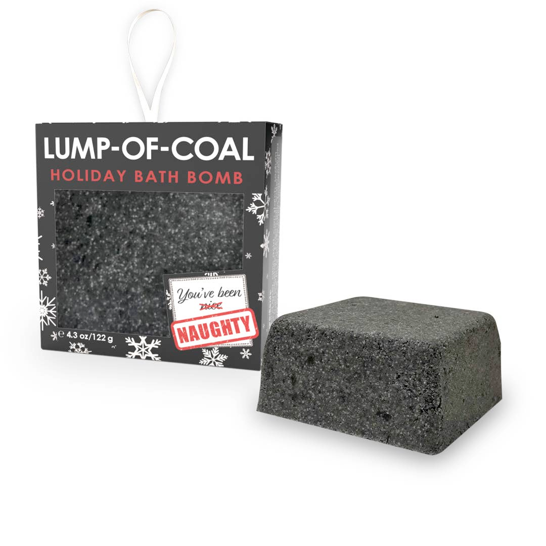 Seriously Shea Personal Care Lump of Coal Bath Bomb