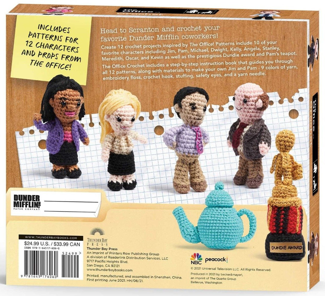 Simon & Schuster Arts & Crafts The Office Crochet Kit