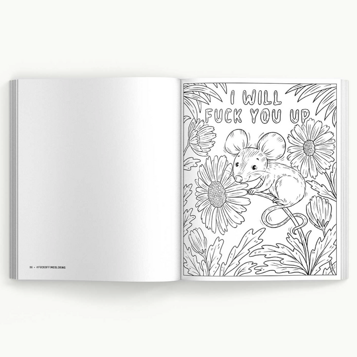 Simon & Schuster Books F*ck Off, I'm Adorable coloring book
