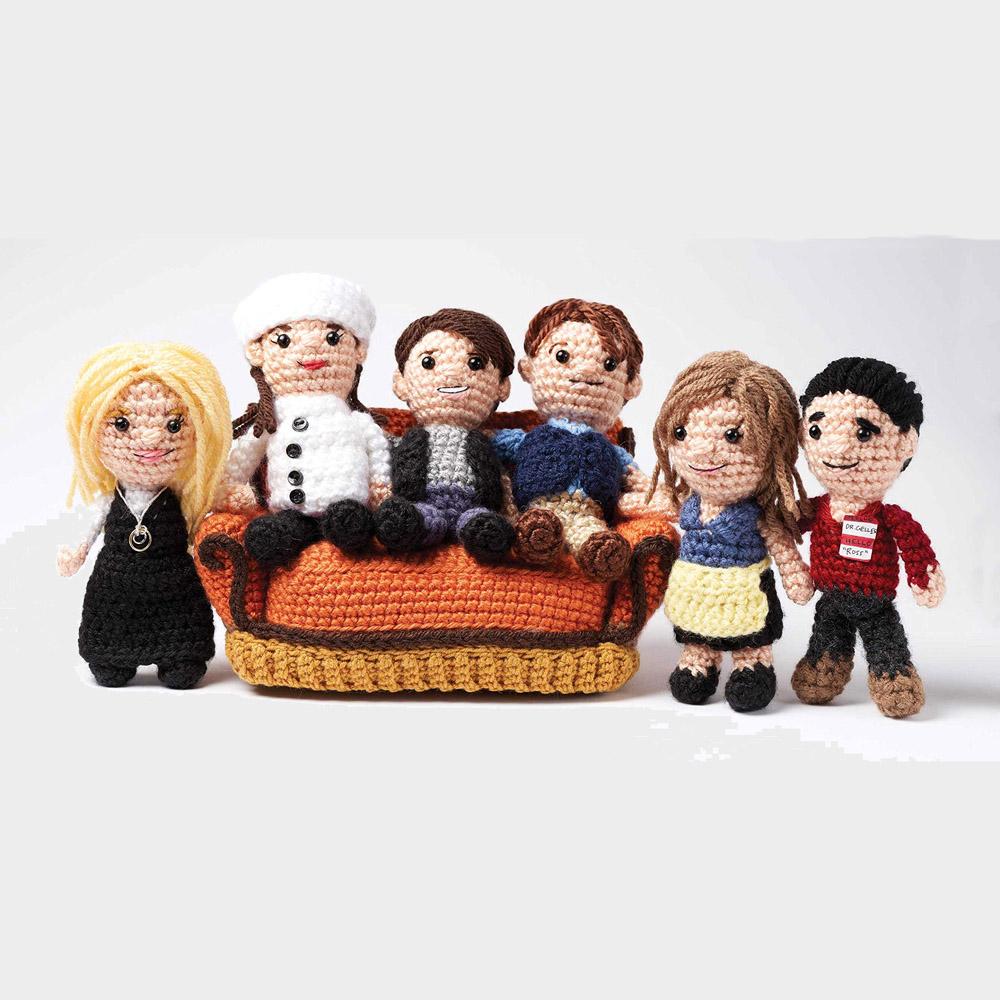 Simon & Schuster Books Friends Crochet Kit