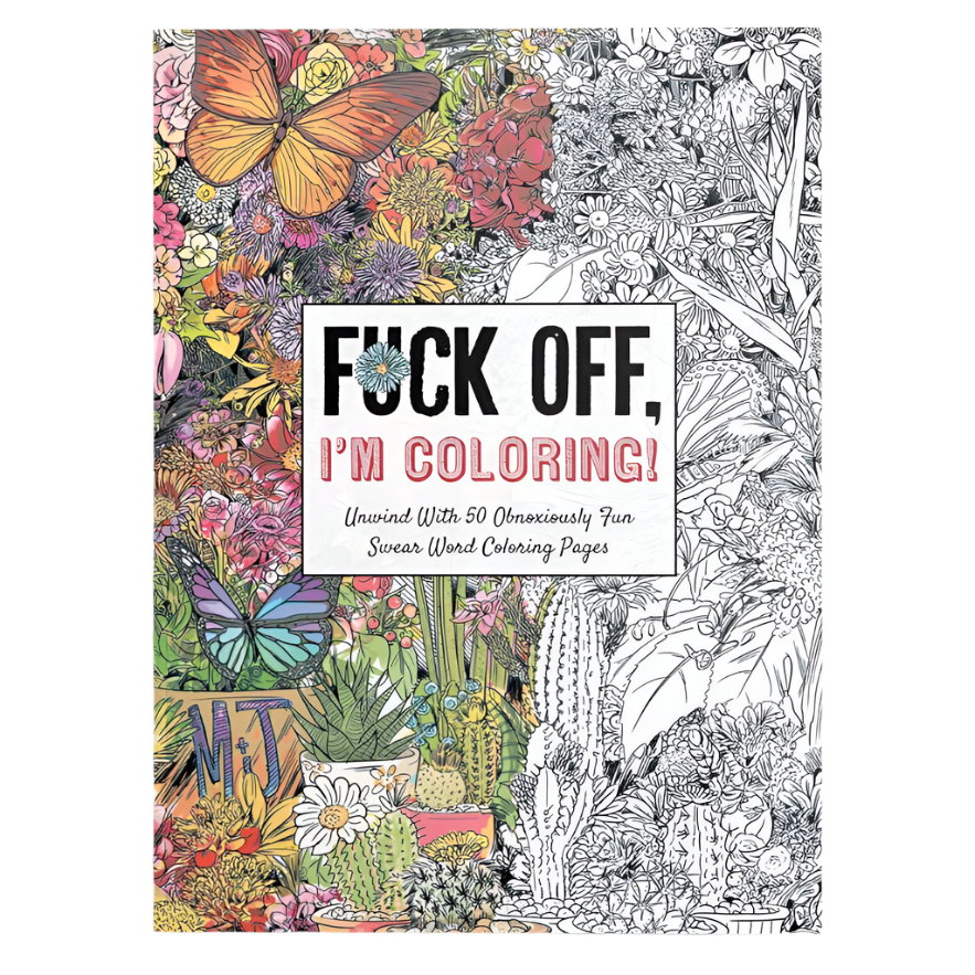 Simon & Schuster Books Fuck Off I'm Coloring Book